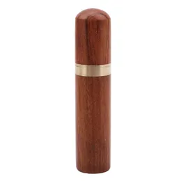 2st Toothpick Holders Multifunktion Rosewood Wood Toothpick Holder Box Needle Box Hink Hink Fall Vandring Portable Craft Handmiterad gåva inomhus utomhusanvändning