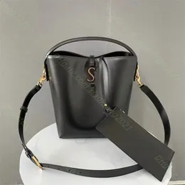 Lyxdesigners Shiny Leather Bucket Bags Le 37 axlar väska kvinnors modehandväska toppmärke korskroppspåsar med mini handväska koppling totes hobo plånbok grossist