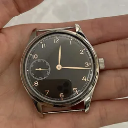 Zegarek 42 mm męski manualny podręcznik mody mechaniczne zegarki mechaniczne Tianjin ST3600 Ruch Wodoodporna stal nierdzewna luksusowy hombre cool