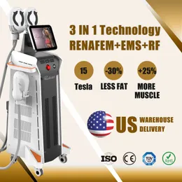 Renasculpt Body Slant Machine Big Handler Building Emslim Body Contouring Fat Borting and Muscle Training Results