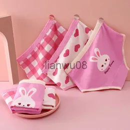 سراويل فتيات سراويل الأطفال ملخصات الأطفال الداخلية للقطن من القطن Trellis Trellis Bright Lovely Rabbit Cartoon for Teenage Girls X0802