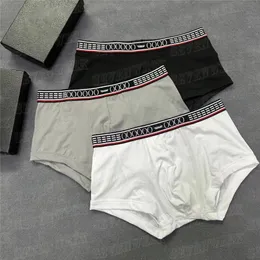 Underpants Mens Boxers Underwear Letter Print Cotton Breathable Underpant Man Boxer Shorts High Grade Men Underwears Gifts