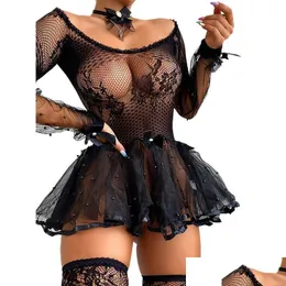 Basic Casual Dresses Womens Y Lingerie Sets Erotic Costumes Women Cosplay Fun Intimates Underwear Porno 2Casual Drop Delivery Appare Dho5H