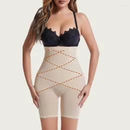 Damen Shapers Bauchkontrolle Shapewear für Frauen Hohe Taille Body Shaper Shorts Abnehmen und Rückenglättung Alltagskleidung Dropship