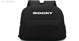 Borse da scuola Zaino Rocky Sylvester Stallone daypack Zaino con stampa cool Zaino per il tempo libero con pellicola Borsa da scuola sportiva Outdoor day pack7516682 Z230802