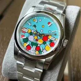 Relógio masculino Oyster Perpetual de luxo, relógios de alta qualidade Moda datejust Mecânico SS 2813 Movimento automático para homem aa293c