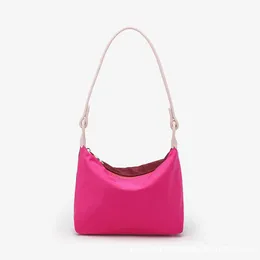 BarbieCoress 2022 New Locking Oxford Cloth Portarm Bag Bag joudce-side الأزياء غير الرسمية الزلابية أحادية الكتف Bun 230802