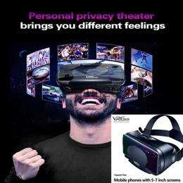 VR Glasses 3D VR очки Портативные виртуальные очки VR Virtual Reality 3D очки Blu-ray Smart VR Player для телефонов Регулируемый x0801