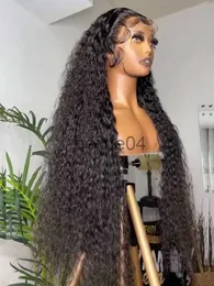 شعر مستعار Human Hairless Caps 13x4 Wave Deep HD Lace Frontal Curly Hush Hair Rigs للنساء البرازيلي مسبقًا 30 40 بوصة 13x6 Water Wave Lace Pront