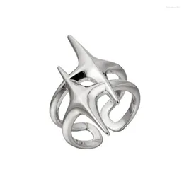 حلقات الكتلة BGF Offccee Store Women Vervament Simple Senior Ring Ring Party Jewelry Git