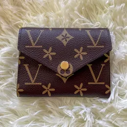 Korthållare Luxury Key Pouch Designer Victorine äkta lädermynt Purses Womens Cardholder Key Wallet Mens Plånböcker Totes M41938 Högkvalitativ passhållare