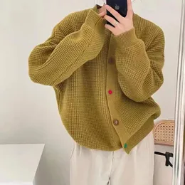 Maglione pullover lavorato a maglia invernale lavorato a maglia da donna stile moda coreana O-collo top larghi Y2K abbigliamento donna Drop Center