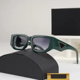 نظارة شمسية Lee Rectangle نظارات شمس نسائية UV400 مع بنظات شمس الصندوق الأوروبية والأزياء الأزياء الشمسية Occhiali da مصمم نظارات حرة