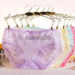Panties 4 PcsLot Kid Floral Children Girl Lace Short Panties Underwear Briefs Soft Cotton Baby 920T x0802