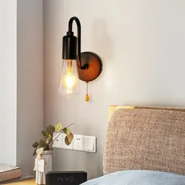 Wall Lamp Nordic Creative Modern Personality Simple Zipper Living Room And Bedside Bedroom Study Aisle