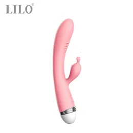 Vibrators Vibrator Soft Silicone Dildo Realistic Rechargeable Vibrators for Women Clitoral Stimulator Female Masturbation Adult LILO 230801