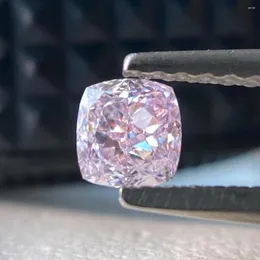 Lösa ädelstenar gia 0,35ct mycket ljusrosa diamanter