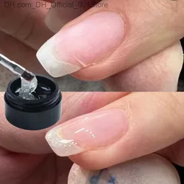 Nail Polish Fiber crack nail repair glue is harmless suitable for broken nails UV gel durable fiber glass extension gel processing accessories Z230802