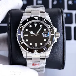Mens 시계 디자이너 시계 41mm 자동 기계식 세라믹 시계 스트랩 조절 가능한 패션 빛나는 손목 시계 Montre de Luxe Watch