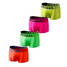 Cuecas Masculinas Boxer Sexy Cuecas Calzoncillos Cuecas Malha Macia Macio Calcinhas Bolsa Calções Gelo Seda Calças de Banho Curtas 230802