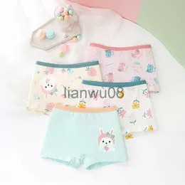 Calcinha Infantil Calcinha Cueca para Crianças Desenhos Animados Shorts Macio Bonito Algodão Cuecas Meninas Flor Gato Padrão 4 Pcslot x0802