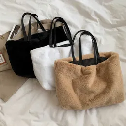 Hbp Crossbody Bags Evening Bag Faux Fur Soft Large Capacity Fluffy Elegant Winter Fashion Tote Shopping Ins Handbags Shoulder All Match 220811
