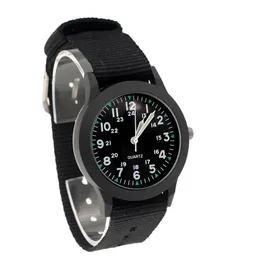 Kinderen horloges chaoyada beroemde merk mannen kinderen jongens mode cool quartz zwarte horloges studenten canvas elektronische polshorloge 230802