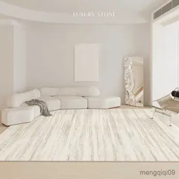 Teppiche Französischer, luxuriöser, großer Wohnzimmer-Dekoteppich, abstrakt, bequem, flauschig, Plüsch, Schlafzimmerteppiche, waschbar, pflegeleicht, Teppich R230802