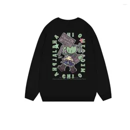 Kvinnors hoodies Loose Winter Kawaii roliga tröja tröjor för kvinnor män tecknad harajuku söta kläder kvinnliga streetwear y2k rosa toppar