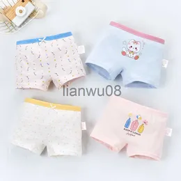 Panties 4 Pcslot Young girls Panties Children Girls Underwear Kid Boxer Briefs Child Soft High Quality Soft Cotton Girls Panties x0802