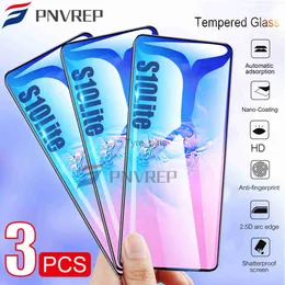 Protekcje ekranu telefonu komórkowego 1 2 3 szt. Szkło temperowane dla Samsung Galaxy A51 A71 A01 A11 A21 A31 A41 A41 A50 A50S S10E Note 10 S10 Lite Full Screen Protector X0803