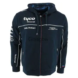 Motorcykelkläder 2018 Motorrad Motorsport Motorcykeljacka Tyco Racing Team Zip Hoody Adult Men's Moto GP Hoodie Sports Sweatshirt för BMW X0803