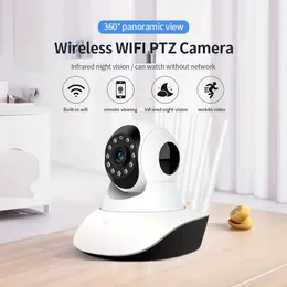 Smart Home 1080P HD Cloud Wireless Wifi High-Definition Shaking Head Camera Two-Way Intercom Home Infrared Night Vision Remote Monitoring Automatic Tracking
