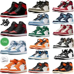 2024 scarpe da basket da donna Patent Bred Dark Mocha Marina Ice Diamond Yellow Toe Stealth University Cement True Blue Reverse Light Smoke Grey sneaker da uomo alte basse