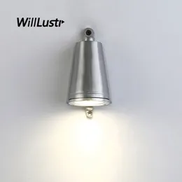 Industriell stil aluminium vägglampa kreativ hästsko sconce retro hotell café bar loft utomhus korridor balkong led metall spot ljus