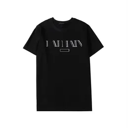 Luxury Balmian Tshirt Men S Women Designer T Shirts Short Summer Fashion Casual With Brand Letter High Quality Designers T-shirt