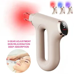 Other Massage Items 2023 Mesotherapy Meso Gun Water Injector Beauty Device Skin Care Microcrystal Anti wrinkle With 3PCS Free Needles Rechargeable 230802