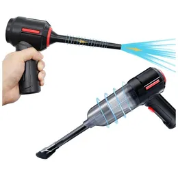 Vacuums 3In1 Computer Vacuum Compressed Air Duster Blower Portable Handheld Cleaner Cordless Rechargeable 230802