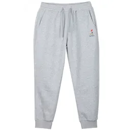 Nova tendência da moda joggers moletom masculino, calças masculinas novas calças com cordão solto casual moletom para homem mulher