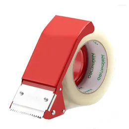 60mm Metal Tape Dispenser Cutter Packing Sealing Handheld Metallic Packaging Parcel Gun Random Color