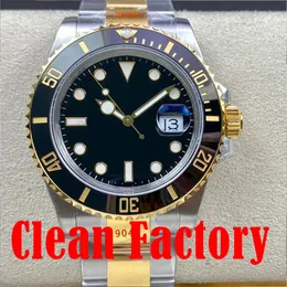2023 Mens Watch Clean Factory Designer Relógios Movimento Automático Mecânico Submarino 41mm 3135 3235 904L Aço Inoxidável Luminoso Montre Sapphire Relógio de Pulso