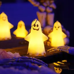 Máscaras de festa 510 pçs Halloween Ghost Light Bonito Pendurado Lâmpada Enfeites Para Decoração de Casa Suprimentos Presentes Decoração 2023 230802