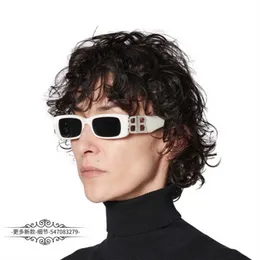 2023 New luxury designer Net Red ins Same sunglasses small square diamond Sunglasses female BB0096
