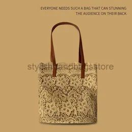 Umhängetaschen Kleines Design 2023 Handtasche Koreanische Spitze Tasche Damen Umhängetasche Damen Große Kapazität Eimer Einkaufstasche Tidestyleshhandbagsstore