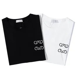 Projektant T-shirty męskie i damskie Lowe z krótkim rękawem Tops Summer Fashion Casual Shirts T-Shirt Ubranie
