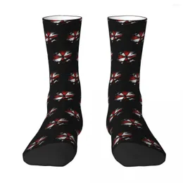 Men's Socks Design Umbrella Corporation Sock Men Women Polyester Stockings Customizable