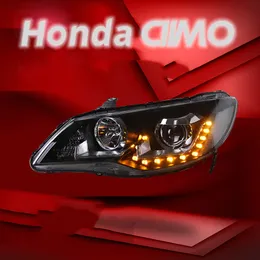 Bilar för Honda Ciimo 20 12-20 15 Japanese Civic FD2 Modifierad LED Daytime Running Light Turn Signal Xenon-strålkastare