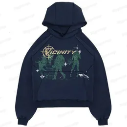 Mens Hoodies Sweatshirts Hiphop Green Zipper Sweater Mens and Womens Personlig Streetwear Harajuku Anime Print LongSleeved Fleece Top Coat 230803