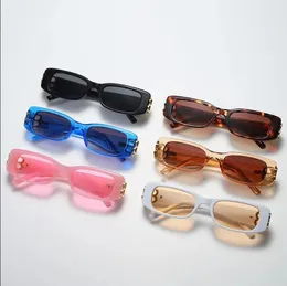 Lüks Bayan Tasarımcı Güneş Gözlüğü Kadınlar İçin Erkek Gözlükler Polarize UV ​​Protectoio Lunette Gafas de Sol Shades Goggle BB Logo Plajı Güneş Küçük Çerçeve Moda Güneş Gözlüğü