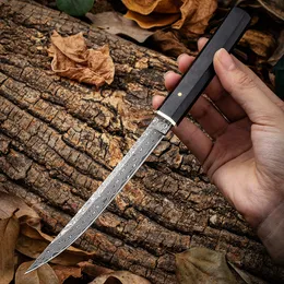 G1500 Survival Straight Knife Titanium Coated Point Blade Outdoor Camping Toranie Hunting Noży z Kydex